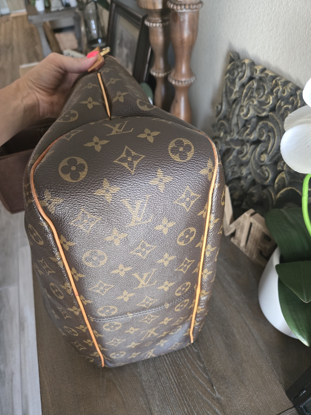 Available--Authentic Louis Vuitton Delightful PM Monogram Shoulder Brown and Tan - Picture 14 of 16